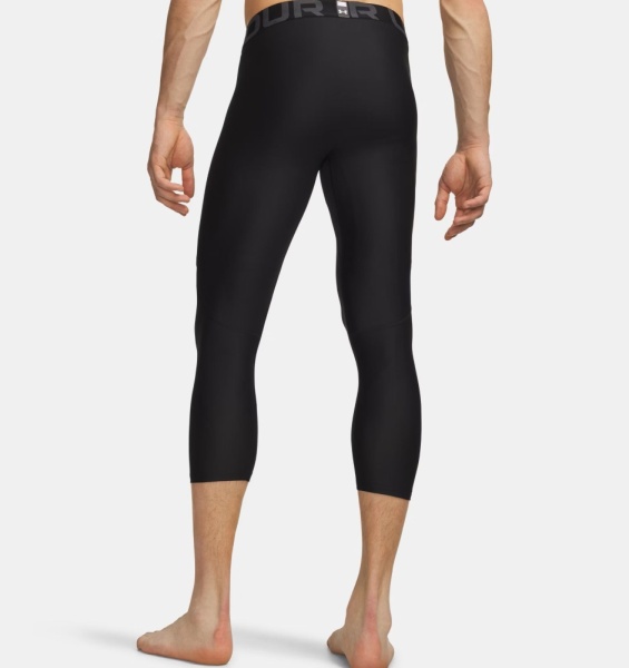 Легинсы Heat Gear 3 4 Under Armour, цвет Black 2