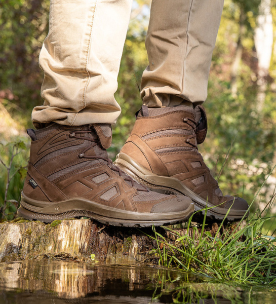 Ботинки HAIX BLACK EAGLE Athletic 2.1 N GTX Mid Brown 3