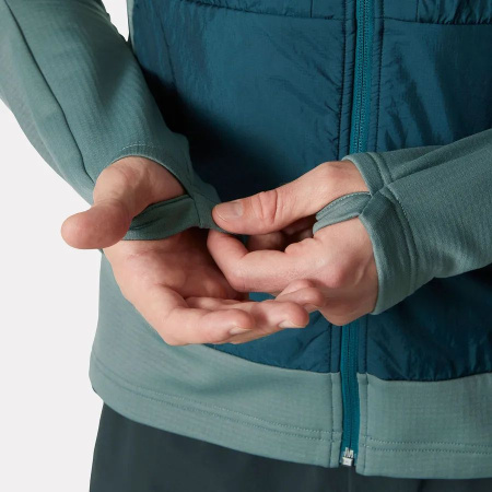 Куртка VERSALITE HYBRID FLEECE HH, цвет Grey Cactus 4