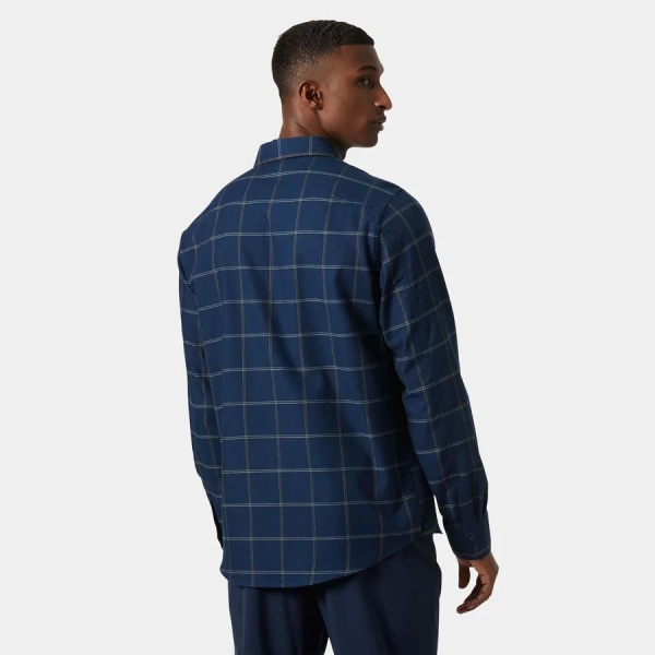 Рубашка AKER FLANNEL HH, цвет Ocean Sierra 2