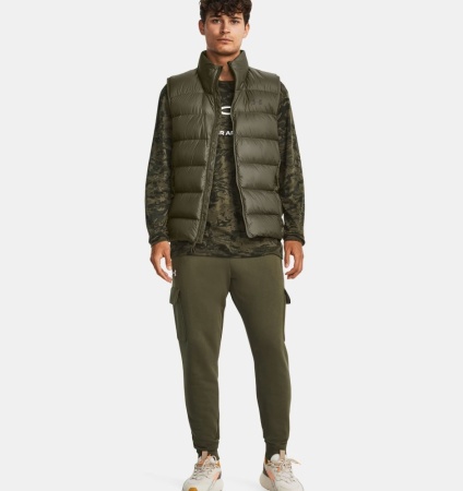 Брюки Rival Fleece Cargo Under Armour, цвет Green 3