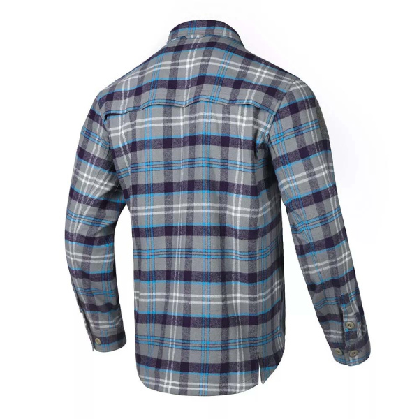 Рубашка Blue Label Longicorn Flannel EmersonGear, цвет Blue Gray 3