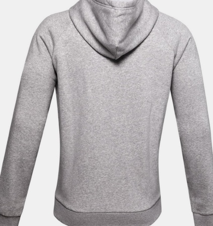 Толстовка Rival Fleece Big Logo Under Armour, цвет Grey 2