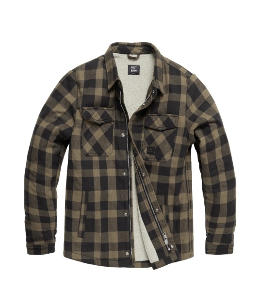 Куртка Sherpa Vintage, цвет Beige Check