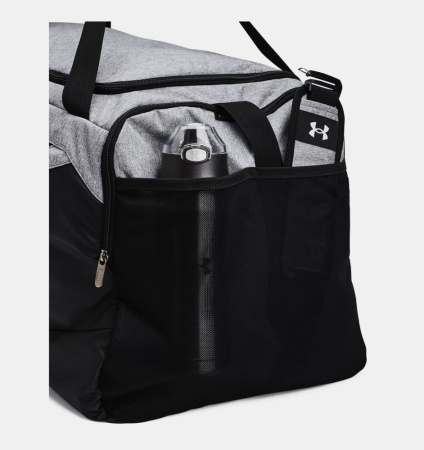 Сумка Undeniable Duffle 5.0 LG Under Armour, цвет Pitch Gray Medium Heather Black (101л) 6
