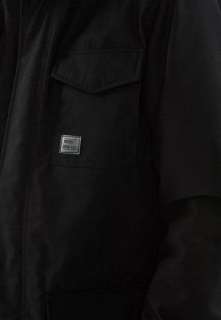 Куртка Darren parka Vintage, цвет Black МОДЕЛЬ 4
