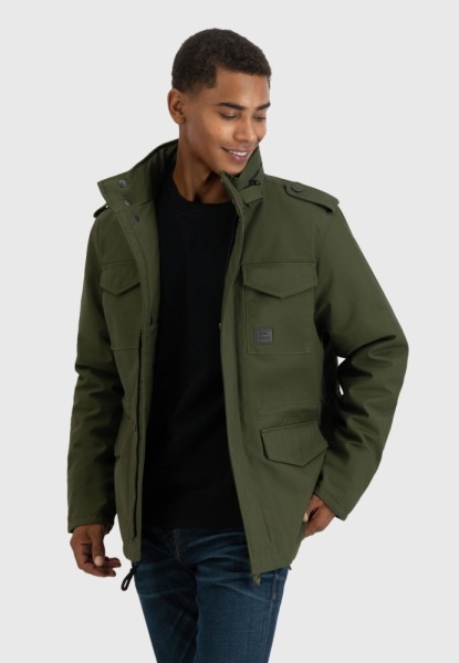 Куртка Brent Vintage, цвет Dark Olive модель 4