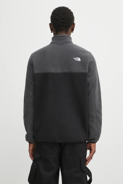 Кофта M Yumiori 1 4 Zip TNF, цвет Black Asphalt Grey Monument Grey 3