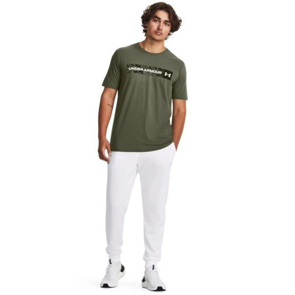 Футболка Camo Chest Stripe Under Armour, цвет Green 4