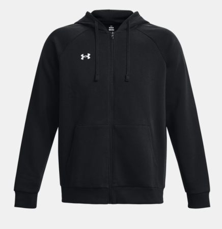 Толстовка Rival Fleece FZ Under Armour, цвет Black 5