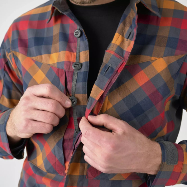 Рубашка MBDU NL Sorona Helikon, цвет Dark Autumn Checkered 4