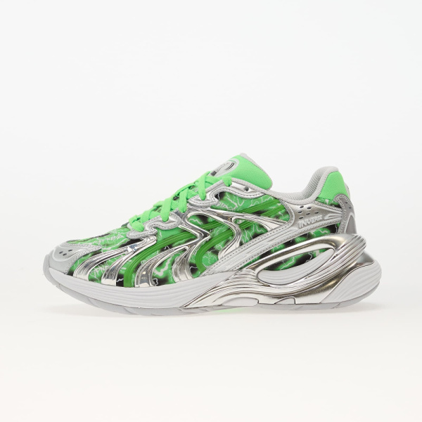 Кроссовки U PUMA x RIPNDIP Inverse Puma, цвет Silver Fluro Green 2
