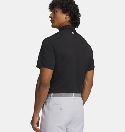 Поло M T2G Pique Under Armour, цвет Black 2