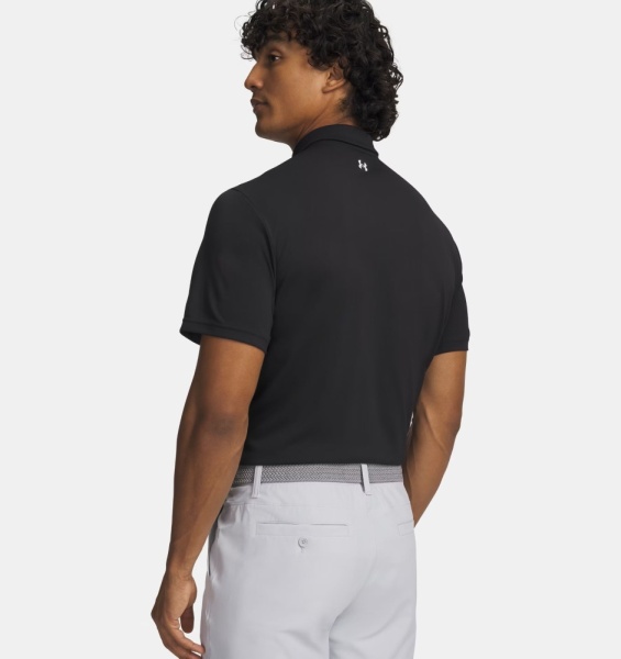 Поло M T2G Pique Under Armour, цвет Black 2
