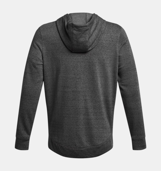 Толстовка Rival Terry LC FZ Under Armour, цвет Black 4