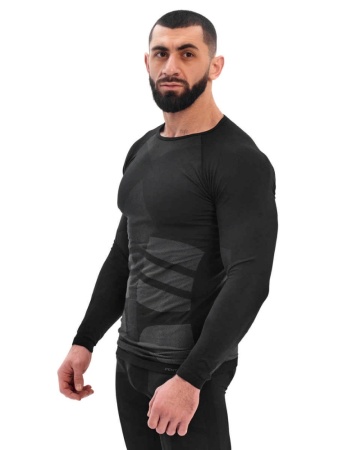 Компрессионный лонгслив PLEXIS Pentagon, цвет black 3