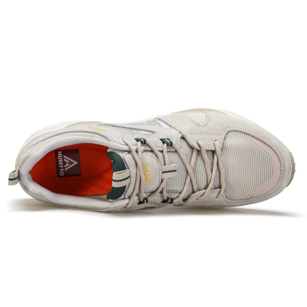 Кроссовки 352A Humtto, цвет Beige Dark Green 4