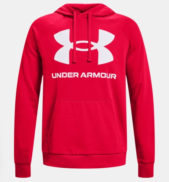 Толстовка Rival Fleece Big Logo Under Armour, цвет Red 5