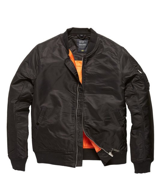 Куртка Westford MA1 Vintage, цвет Black