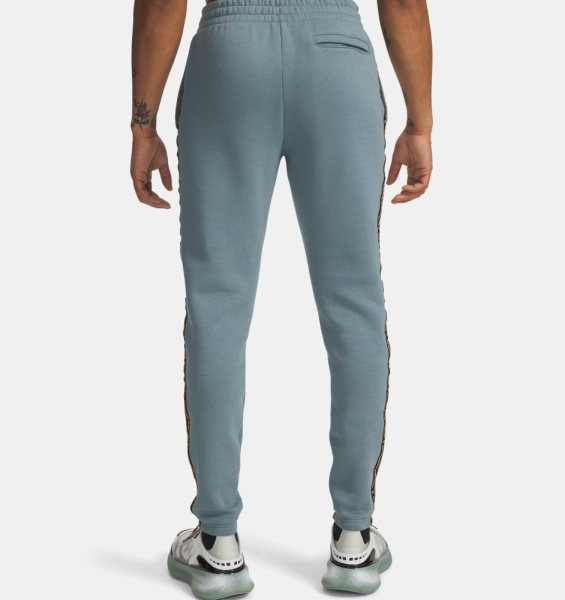 Брюки Icon Fleece Taping Under Armour, цвет Blue 2