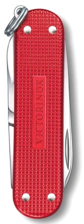 Нож-брелок Victorinox Classic SD Alox Colors, 5 функций Sweet Berry 4