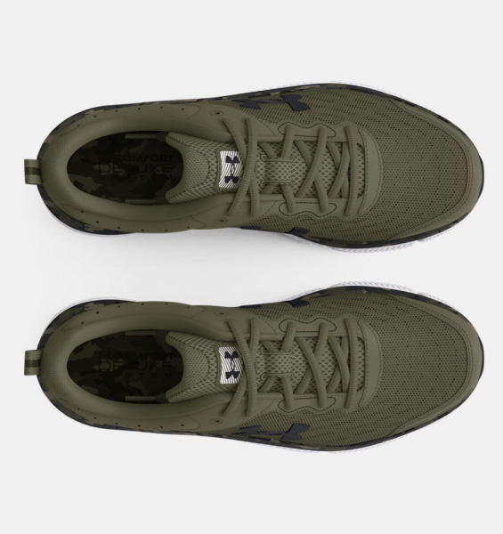 Кроссовки Charged Assert 10 Camo Under Armour, цвет Green 3
