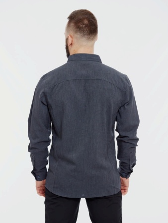 KO-DGM-PO-0119Z Рубашка DEFENDER MK2 Gentleman Helikon, цвет Melange BlackGrey 4