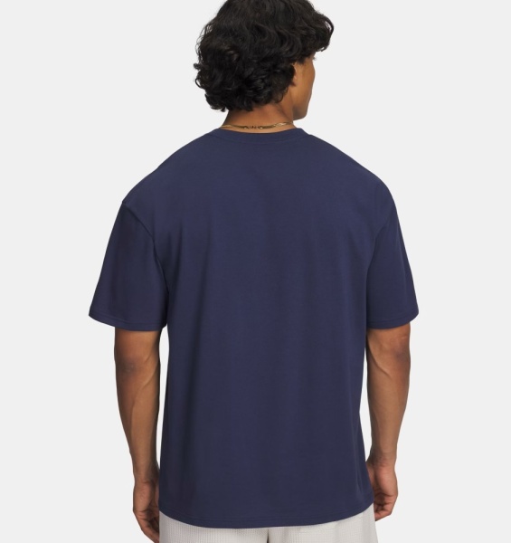 Футболка Heavyweight OS Branded Under Armour, цвет Washed Navy 2