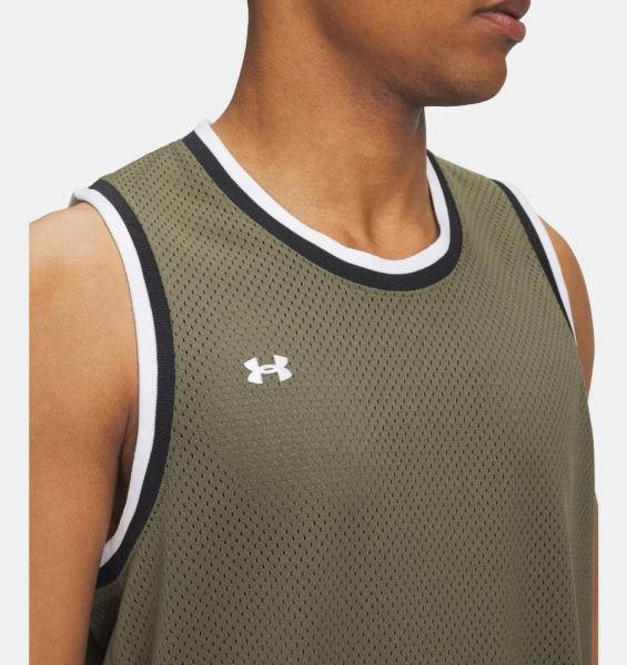 Майка M Zone Pro Mesh Under Armour, цвет Marine OD Green 3