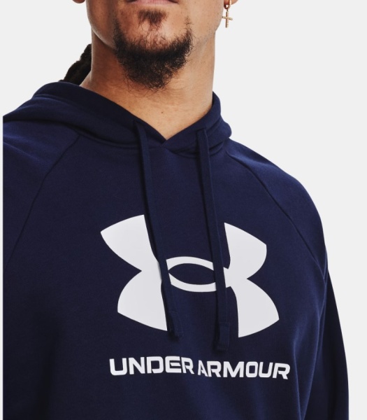 Толстовка Rival Fleece Logo Under Armour, цвет Blue 4