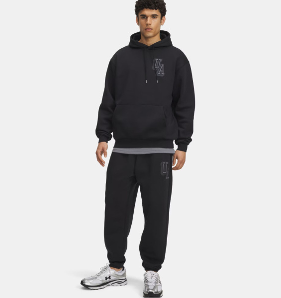 Брюки M Icon Flc Graphic Under Armour, цвет Black 3