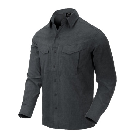 Рубашка DEFENDER MK2 GENTLEMAN Helikon, цвет Melange Black Grey