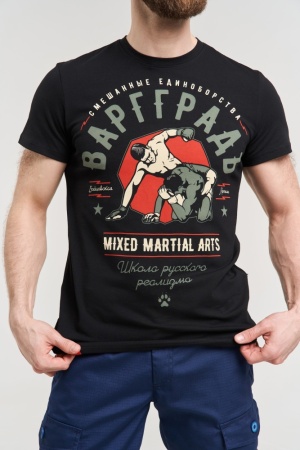 Футболка Варгградъ MMA, цвет черный модель 3