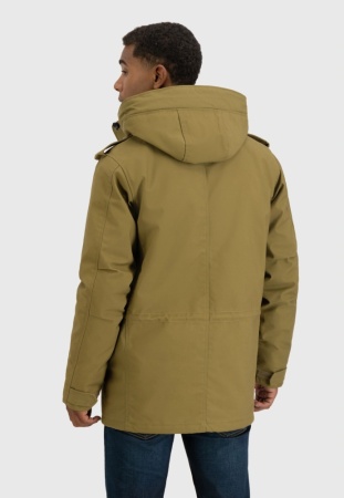 Куртка Darren parka Vintage, цвет Dark Tan МОДЕЛЬ 2