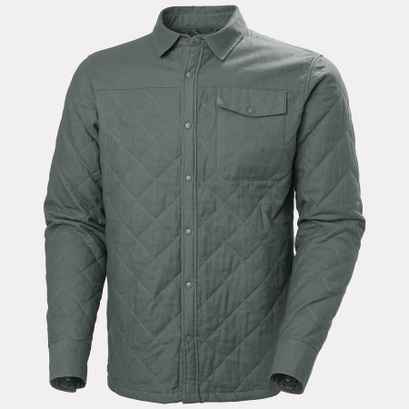 Рубашка ISFJORD INSULATED HH, цвет Grey Cactus 5