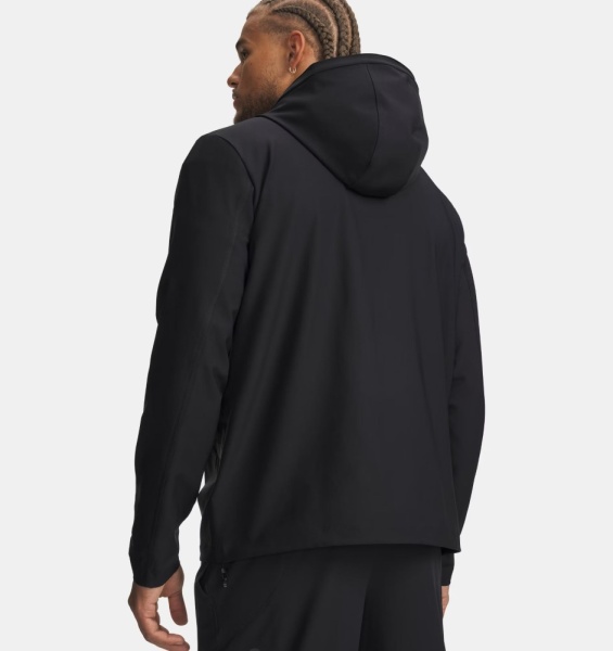 Ветровка M Unstoppable Woven UA, цвет Black Silver Reflective 2