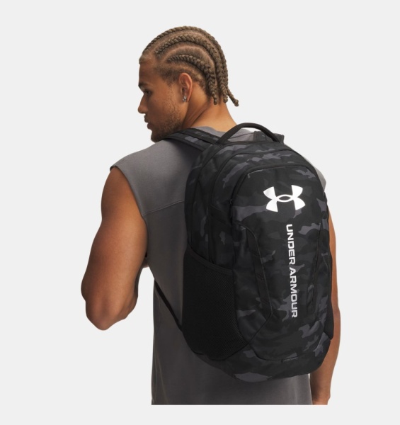 Рюкзак Hustle 6.0 Under Armour, цвет Black Metallic (29л) 5