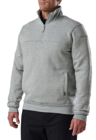 Толстовка Job Shirt 14 Zip 5.11 Tactical, цвет Heather Grey 2