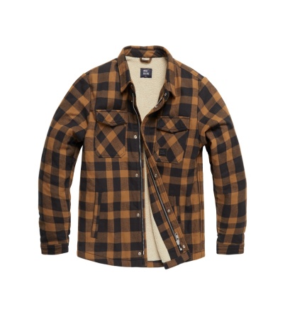 Куртка Sherpa Vintage, цвет Yellow Check