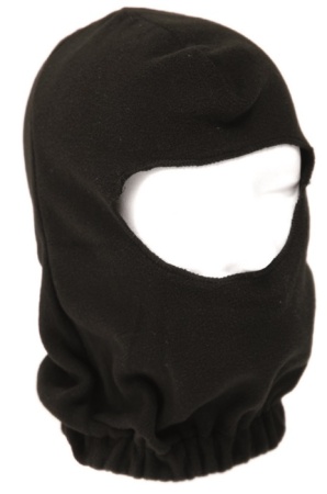 Балаклава FLEECE Mil-Tec, цвет Black
