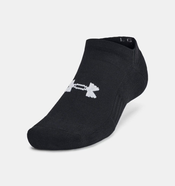Носки U UA TC No Show (3 пары) Under Armour, цвет Black 2