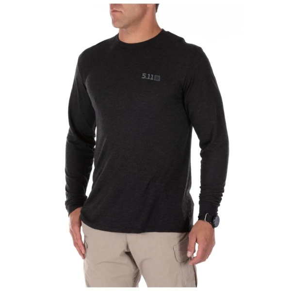 Лонгслив Triblend Legacy 5.11 Tactical, цвет Black Htr2
