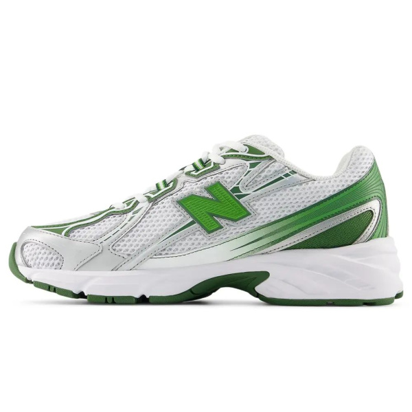 Кроссовки U 740 New Balance, цвет White Alpine Green 2