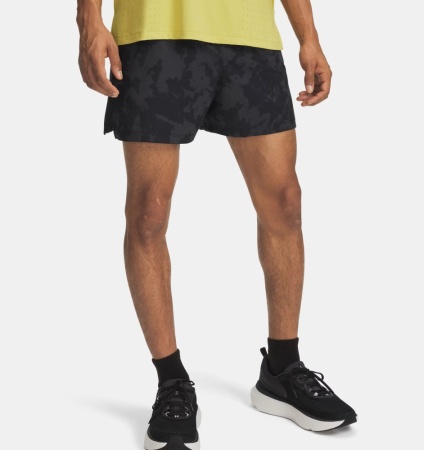 Шорты M Launch Pro 7in Prtd Under Armour, цвет Anthracite