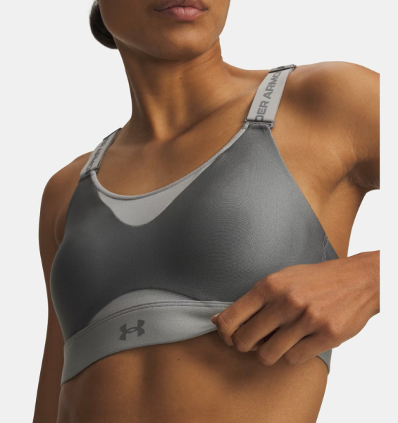 Топ W Infinity High 2.0 Under Armour, цвет Clay Green Titanium 3