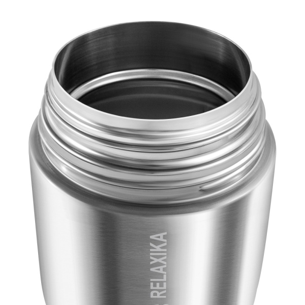 Термос для еды Relaxika 301 (0,5 л) в термочехле, стальной 6