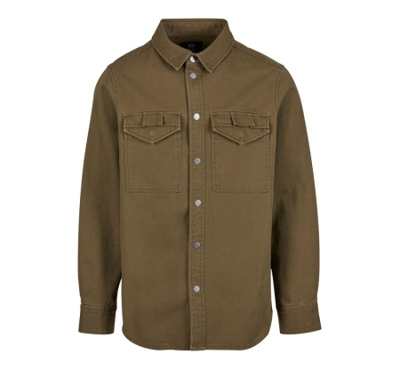 Рубашка Heavy Twill Brandit, цвет Olive