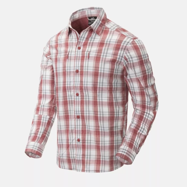 Рубашка Nylon Blend Helikon, цвет Red Plaid 2
