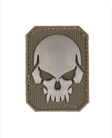 Патч 3D SKULL MIL-TEC SM, цвет Olive