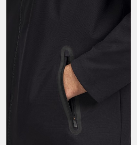 Толстовка Unstoppable Non-Hood FZ Under Armour, цвет Black 3